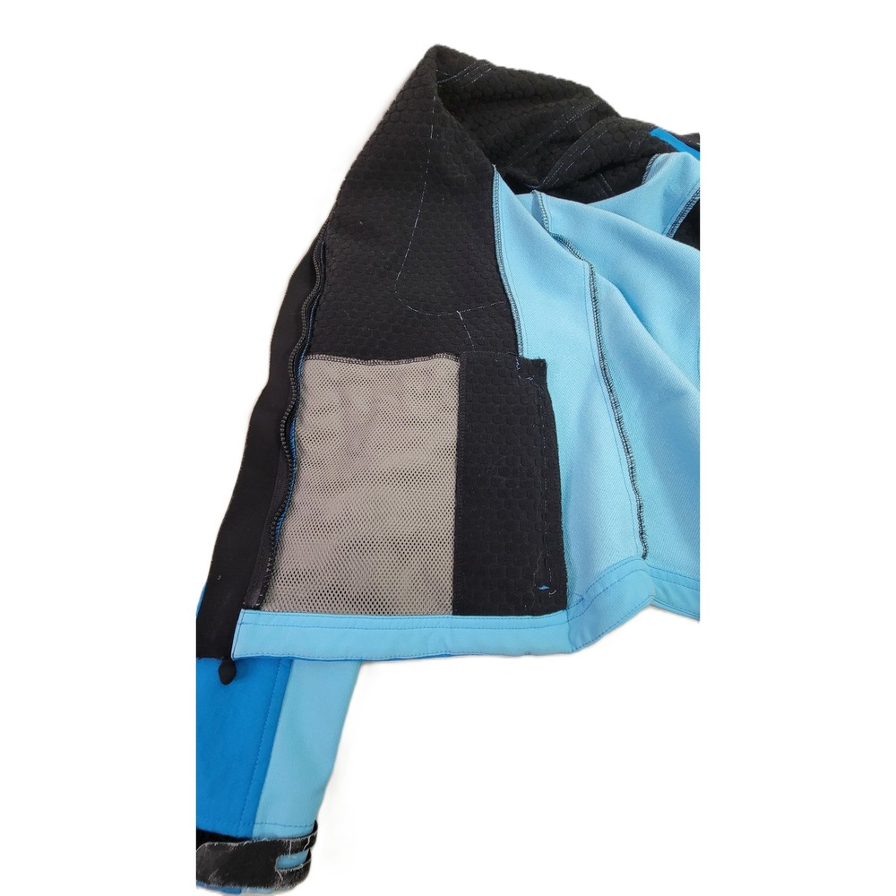 Brooks Women's Blue Light Blue Athletic Active Jacket Size Large Walking Running - Picture 10 of 16